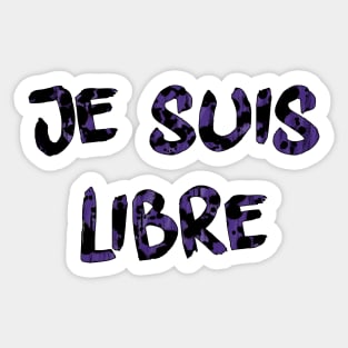 Je suis libre Sticker